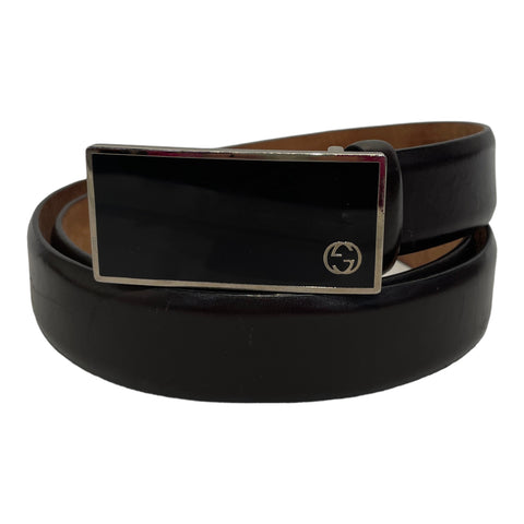 Iridescent Faux LV Belt