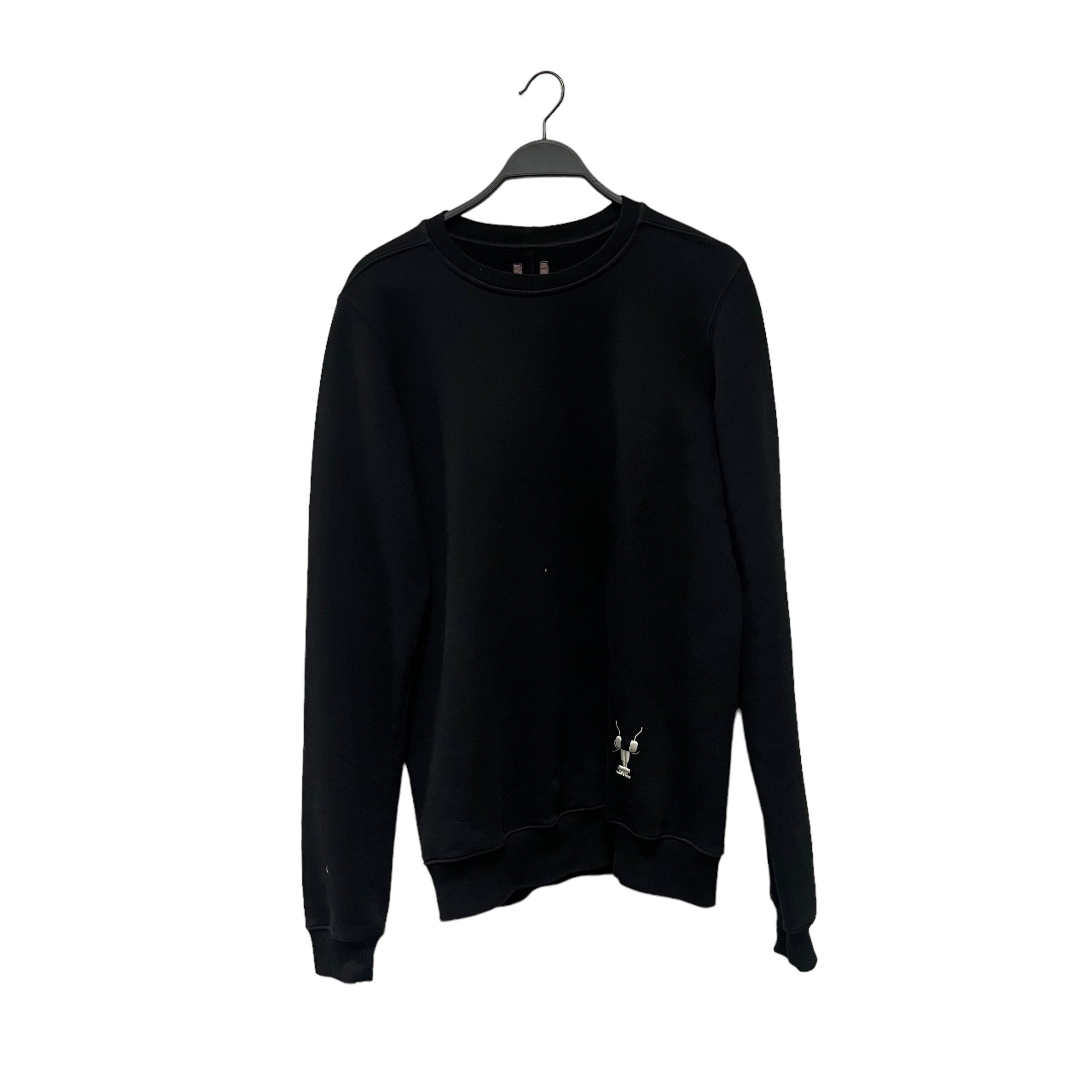 image of RICK OWENS DRKSHDW/Sweatshirt/L/Cotton/BLK/