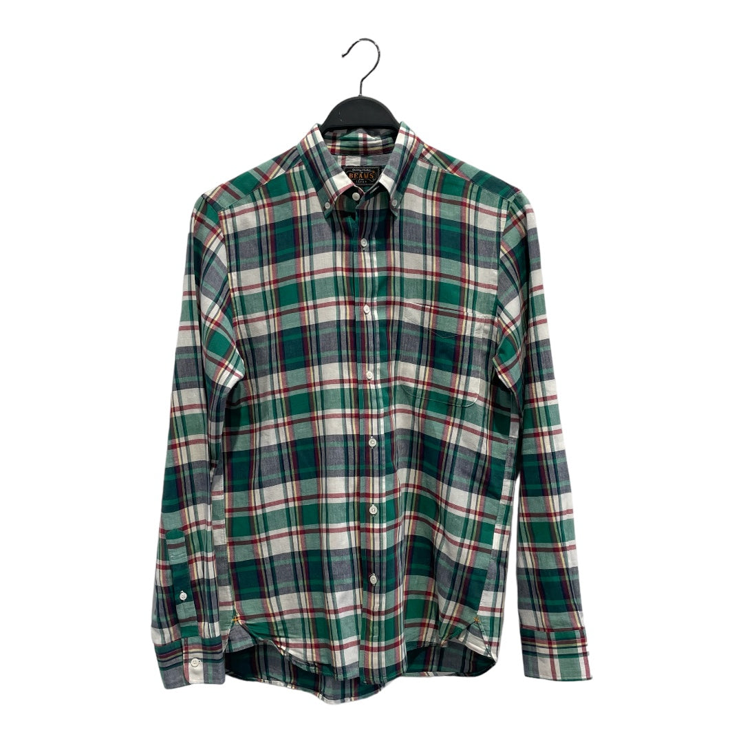 Image of BEAMS/Flannel Shirt/S/Cotton/MLT/Plaid/