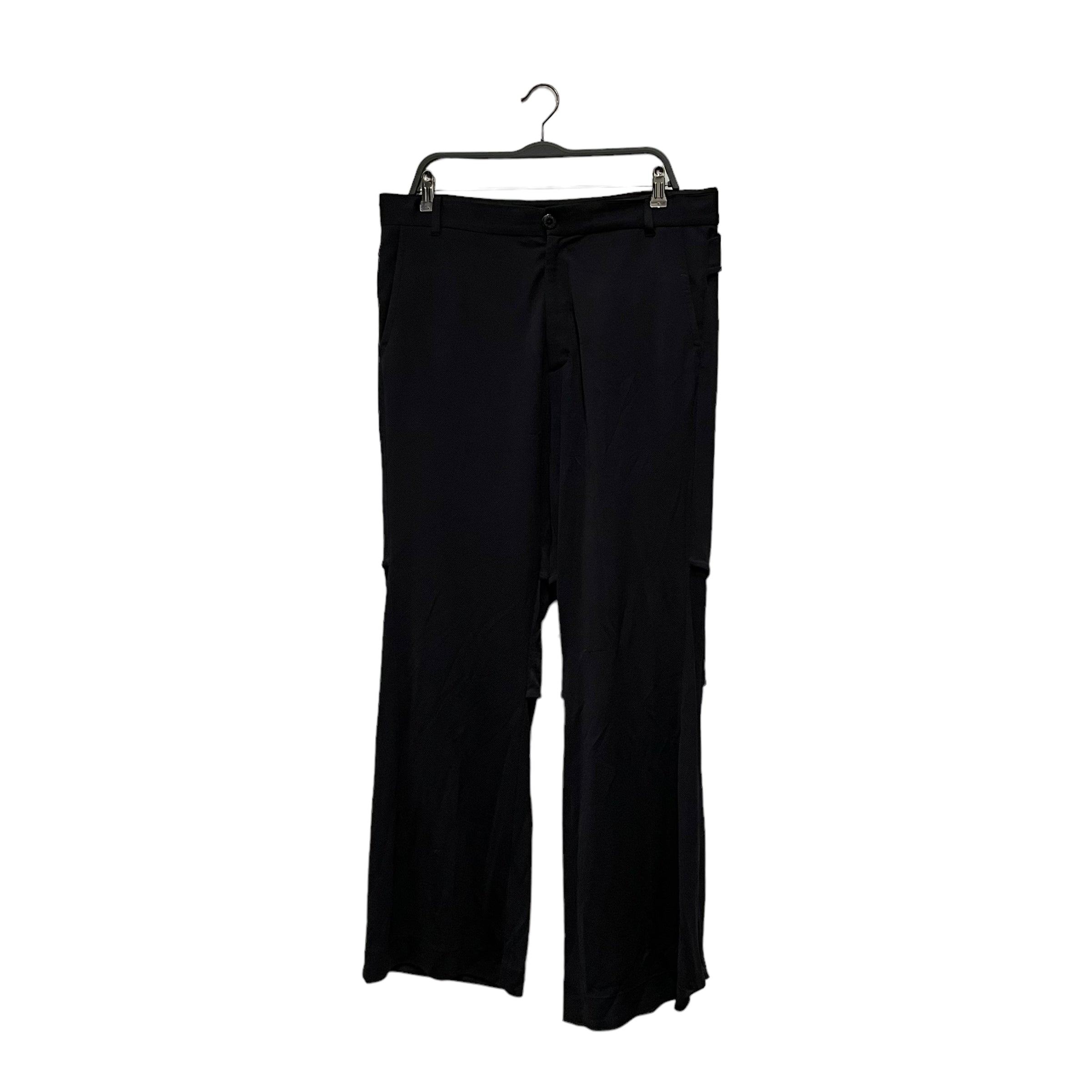 Image of Kiko Kostadinov/Bootcut Pants/L/Cotton/BLK/Zlatyu