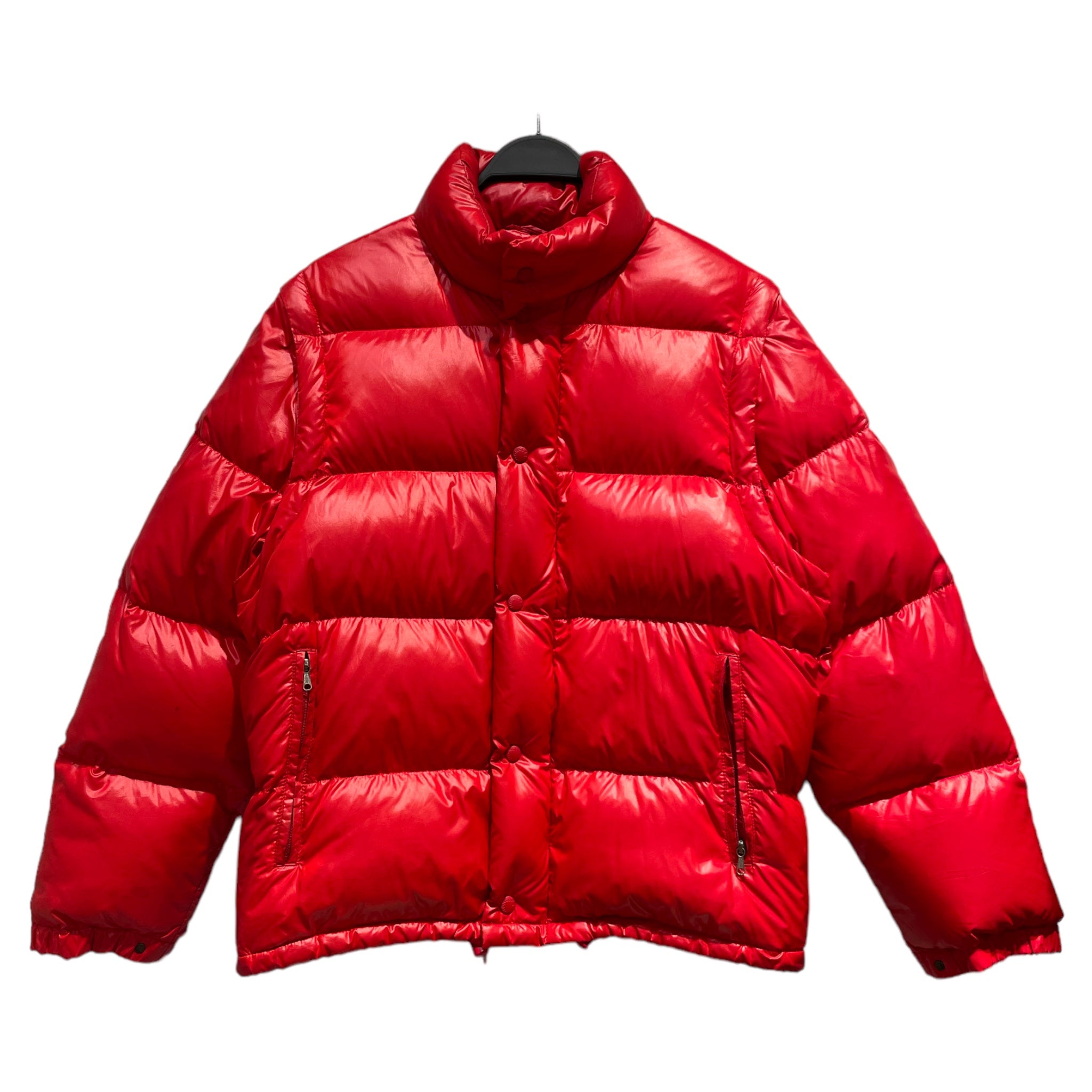 image of MONCLER/Coat/M/Cotton/RED/