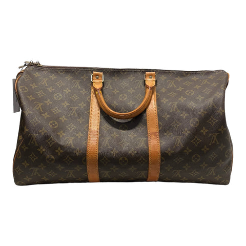 Louis Vuitton Monogram Speedy 35 Handbag Boston Bag M41524 Brown PVC  Leather Ladies LOUIS VUITTON