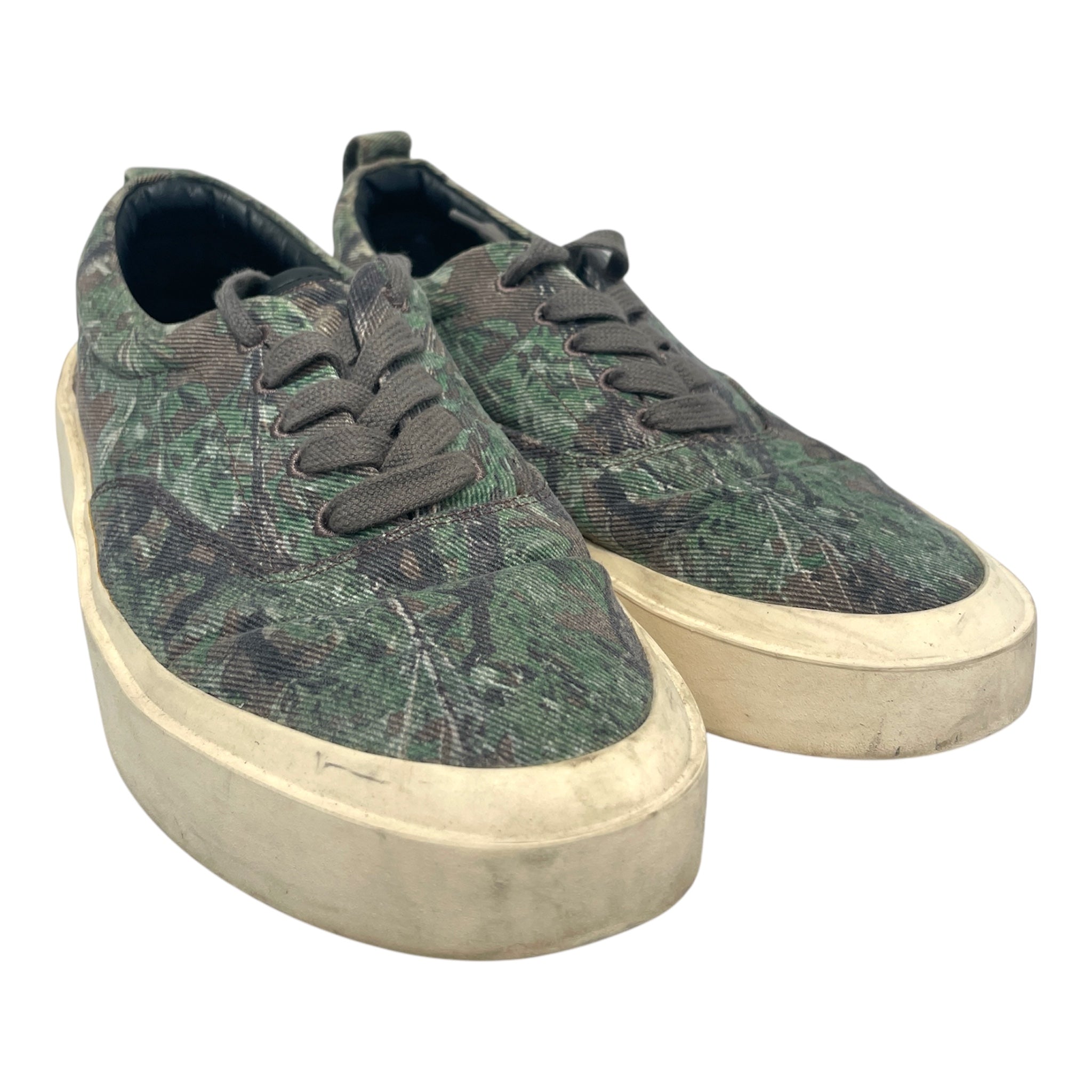 image of FEAR OF GOD/Low-Sneakers/EU 40/Camouflage/Cotton/GRN/