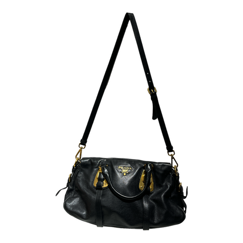 Prada Black Promenade Small Bag – The Closet