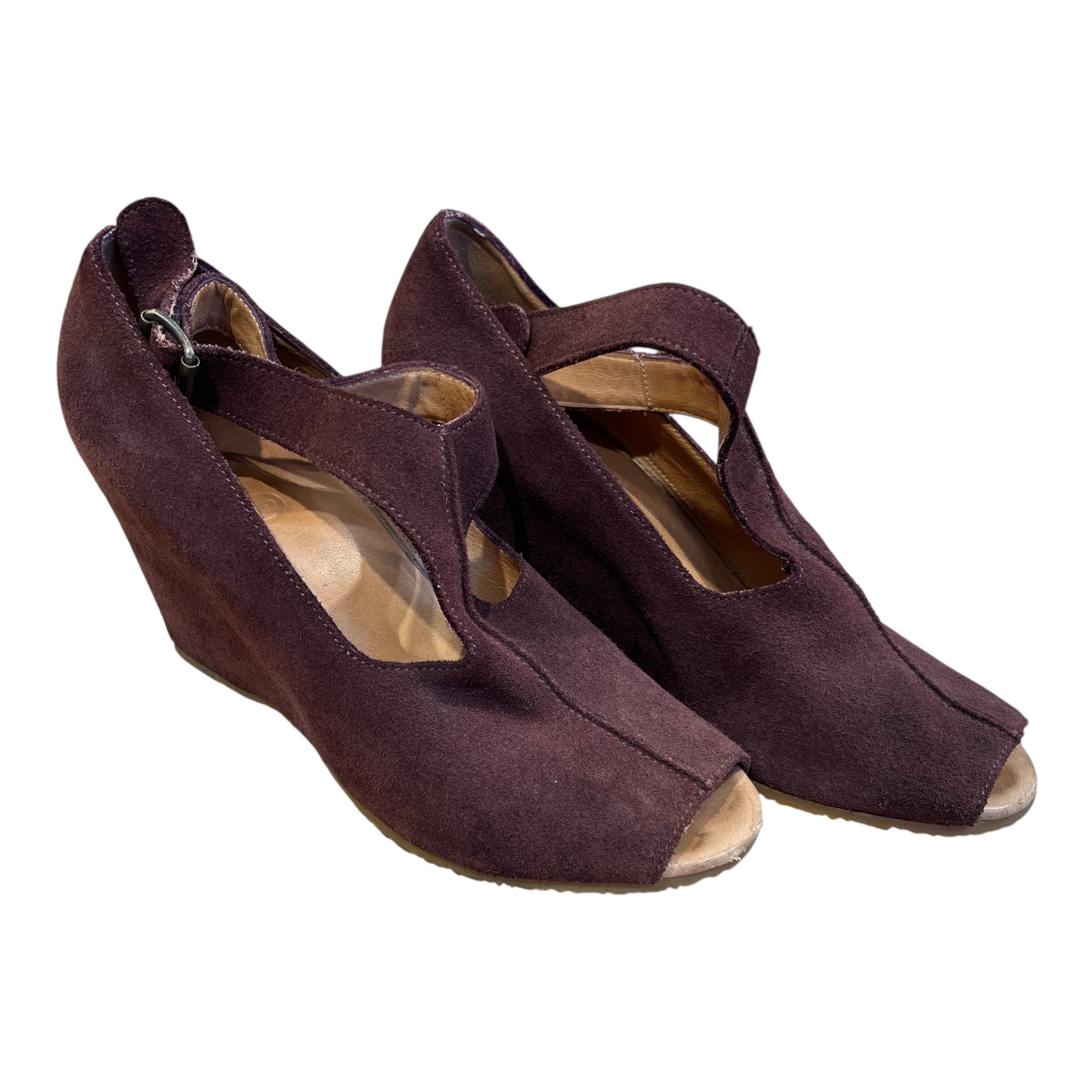 image of MM6/Heels/EU 40/BRD/WEDGE SANDALS