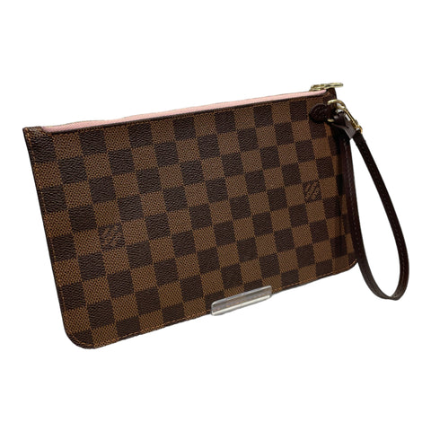 Louis Vuitton Kirigami Pochette Damier Ebene Clutch Brown