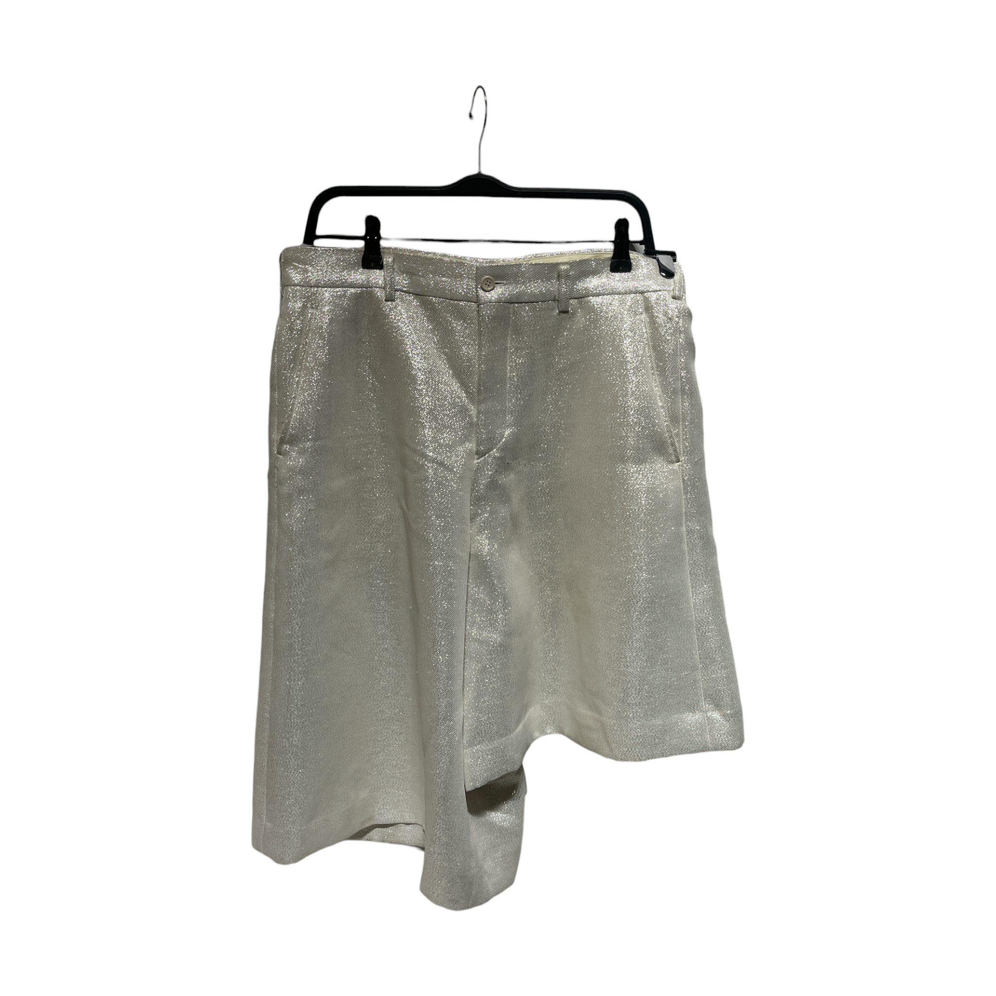 Image of COMME des GARCONS HOMME PLUS/Shorts/S/SLV/silver sparkly