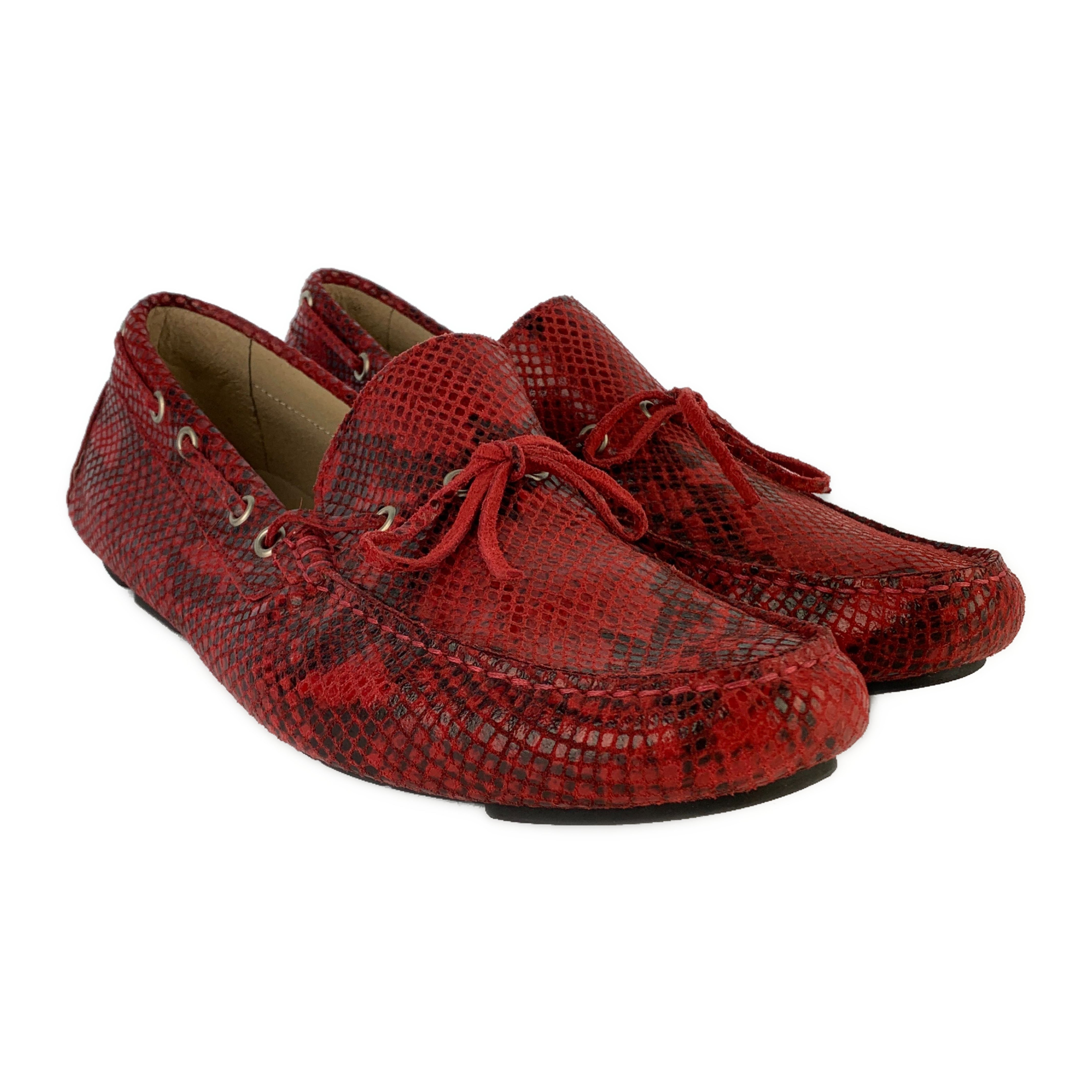 image of Custom Culture/Shoes/41/RED/Python