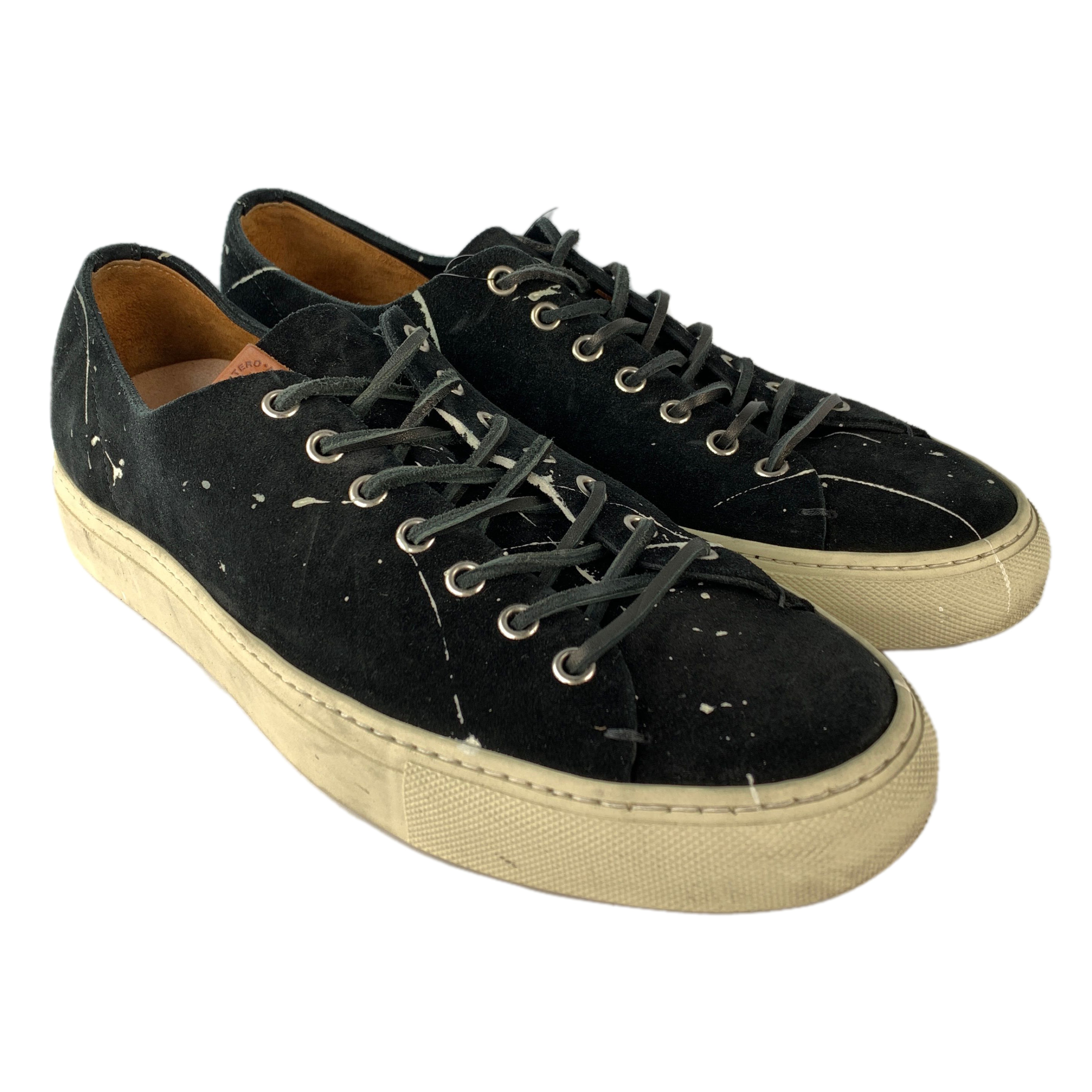 image of BUTTERO/Low-Sneakers/42/BLK/Suede