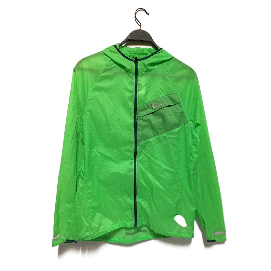 nike lime green windbreaker