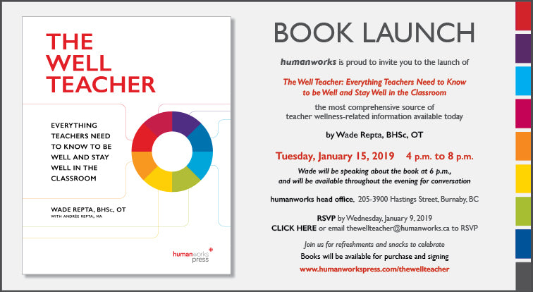 The Well Teacher Book Launch Invitation
