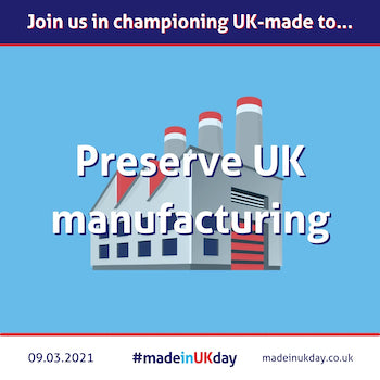 Supporting UK manufacturing 