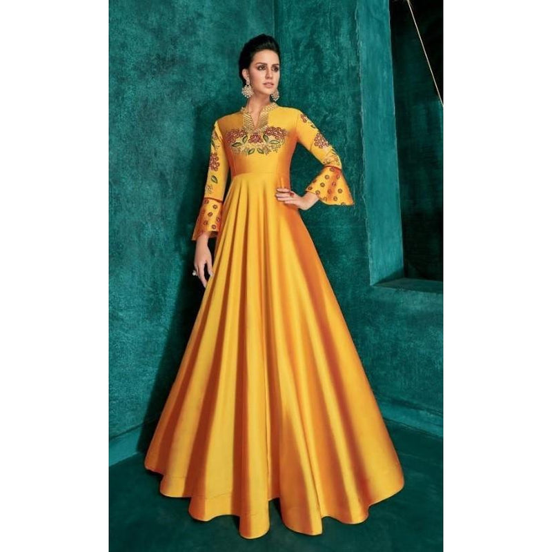 heavy party wear gown