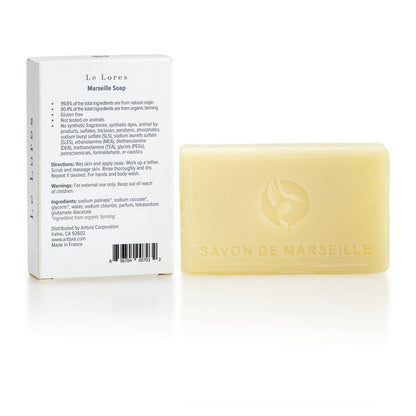 Natural & Organic Olive Marseille French Soap | Le Lores – Le Lores®