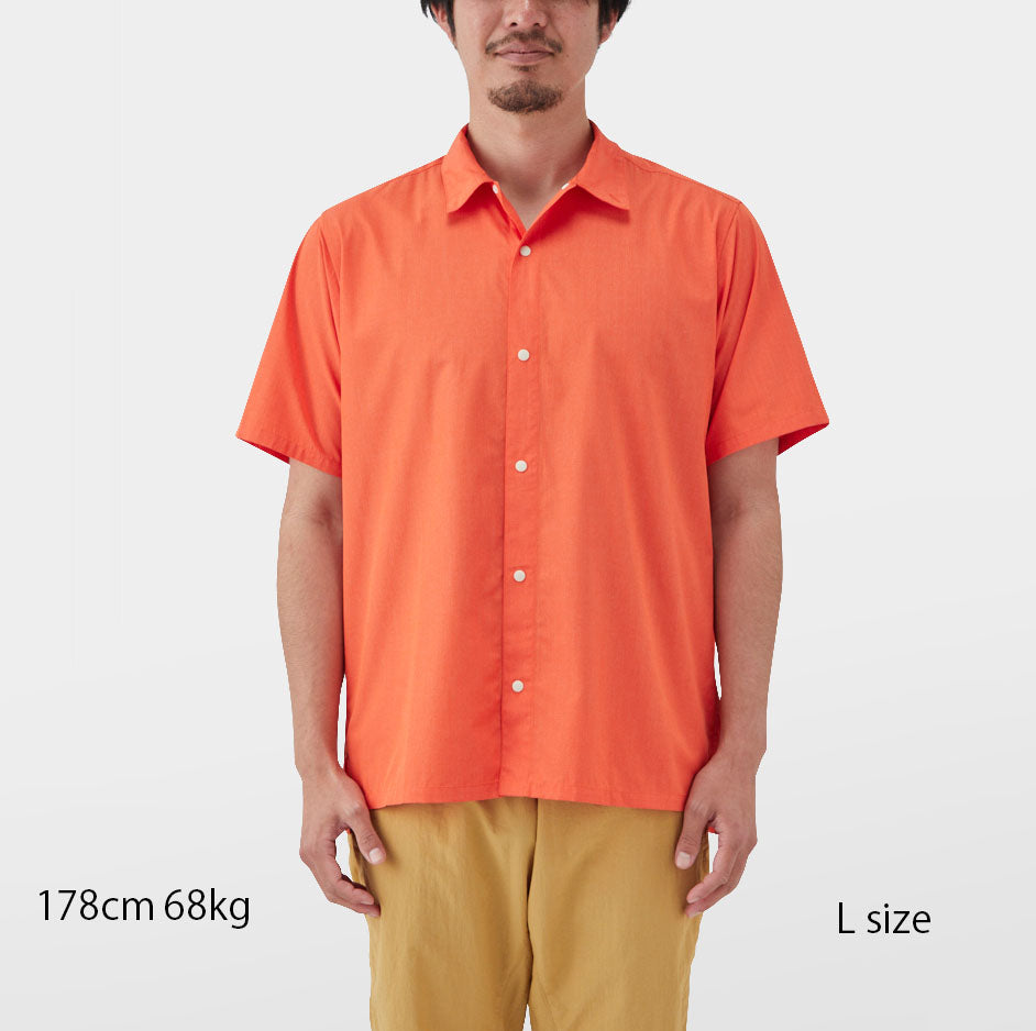 山と道 Bamboo Short Sleeve Shirt 半袖シャツ - アウトドア