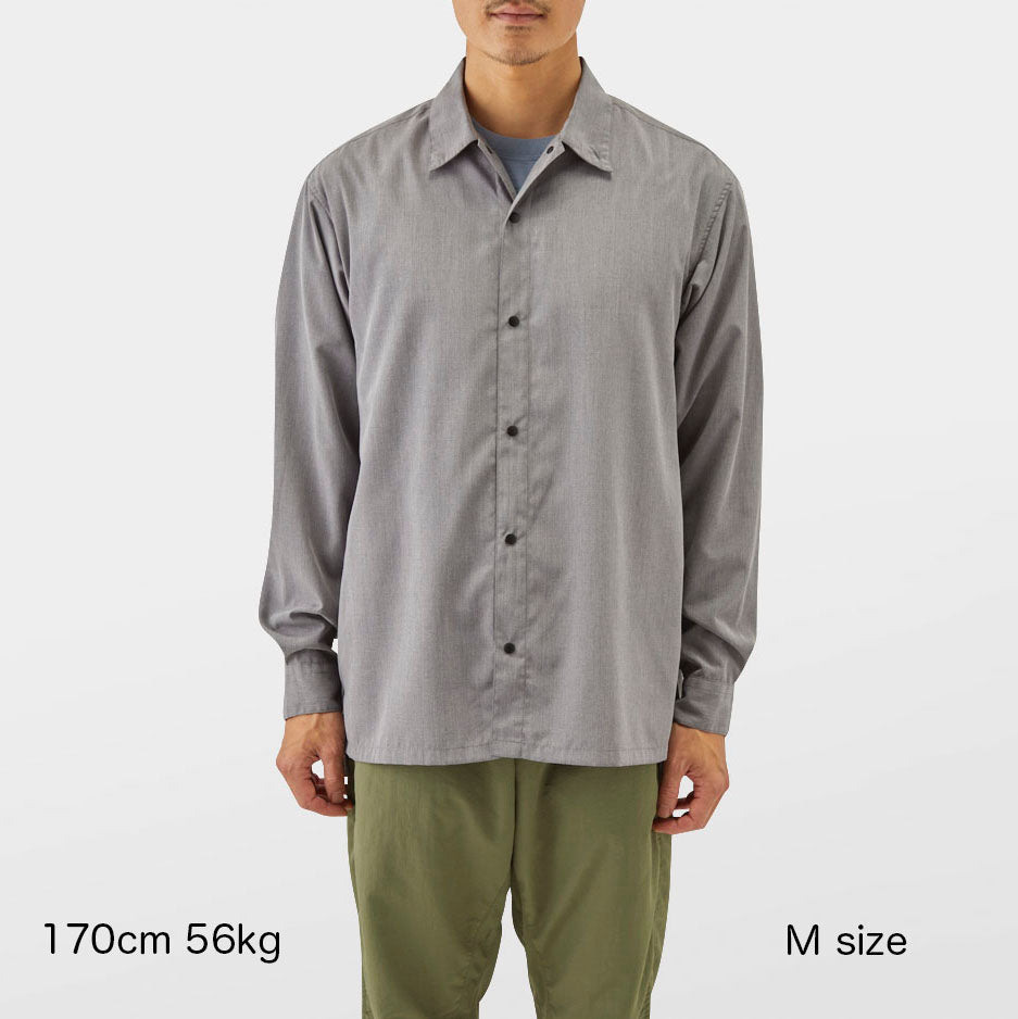 山と道 Bamboo Shirt Mサイズ 長袖 新品未使用 2022-