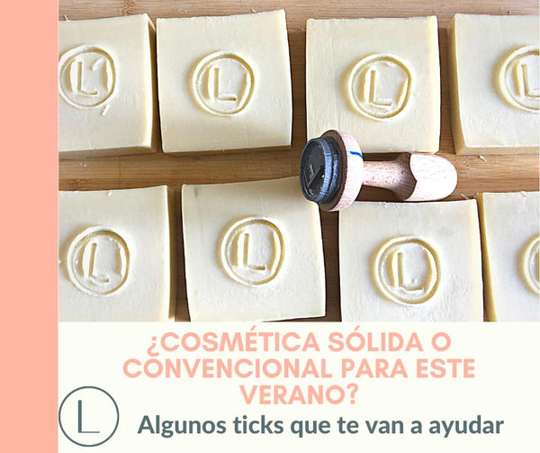 Cosmetica solida natural.