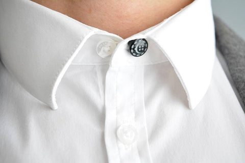 10 Pieces Metal Collar Button Extender Extension Spring Elastic