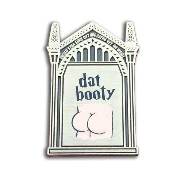 Mirror Of Erised Booty Enamel Pin Pugnacious Pins