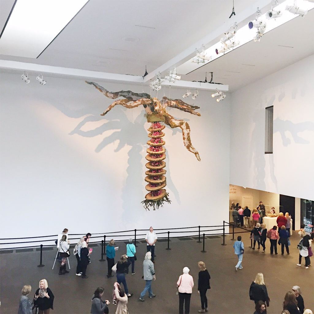 bouquets to art de young lobby