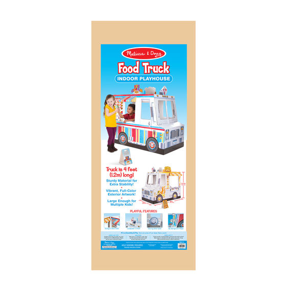 melissa and doug cardboard ice cream truck