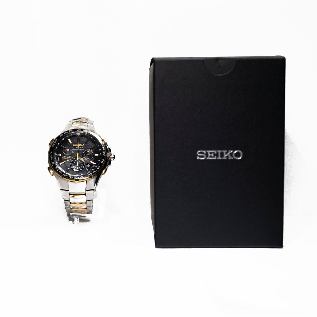 Arriba 37+ imagen seiko coutura radio sync solar set time zone -  