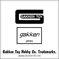 Gakken Toy Hobby Co. Trade Mark Japan