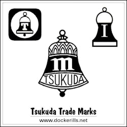 Tsukuda Trade Marks Japan Tin Toy Manufacturer
