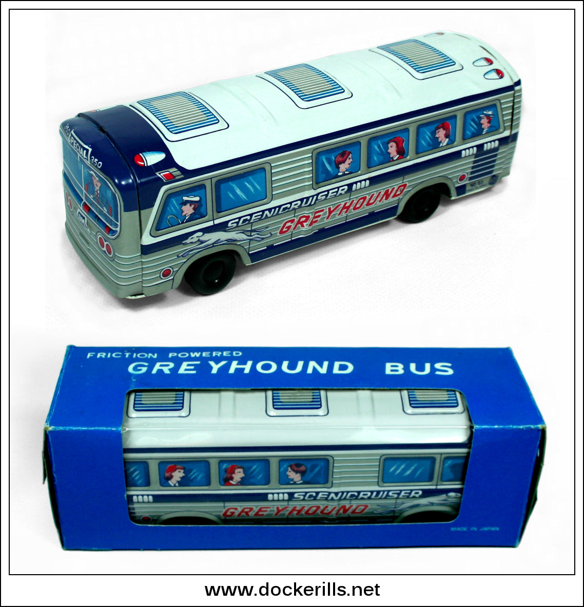 greyhound toy bus