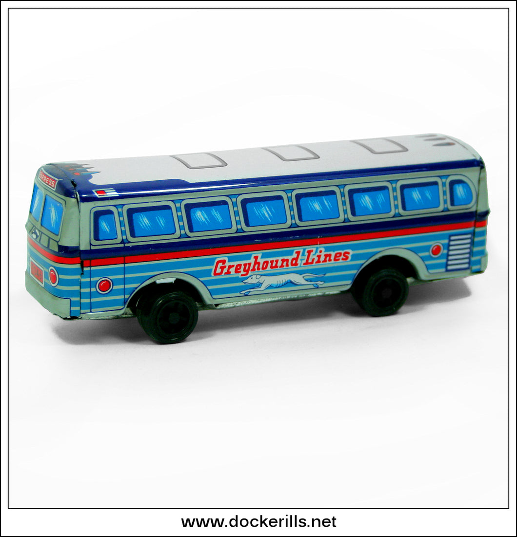 vintage greyhound bus toy