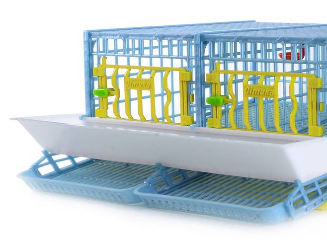 Egg Roller for Quail Cage 2 Section - Hatching Time