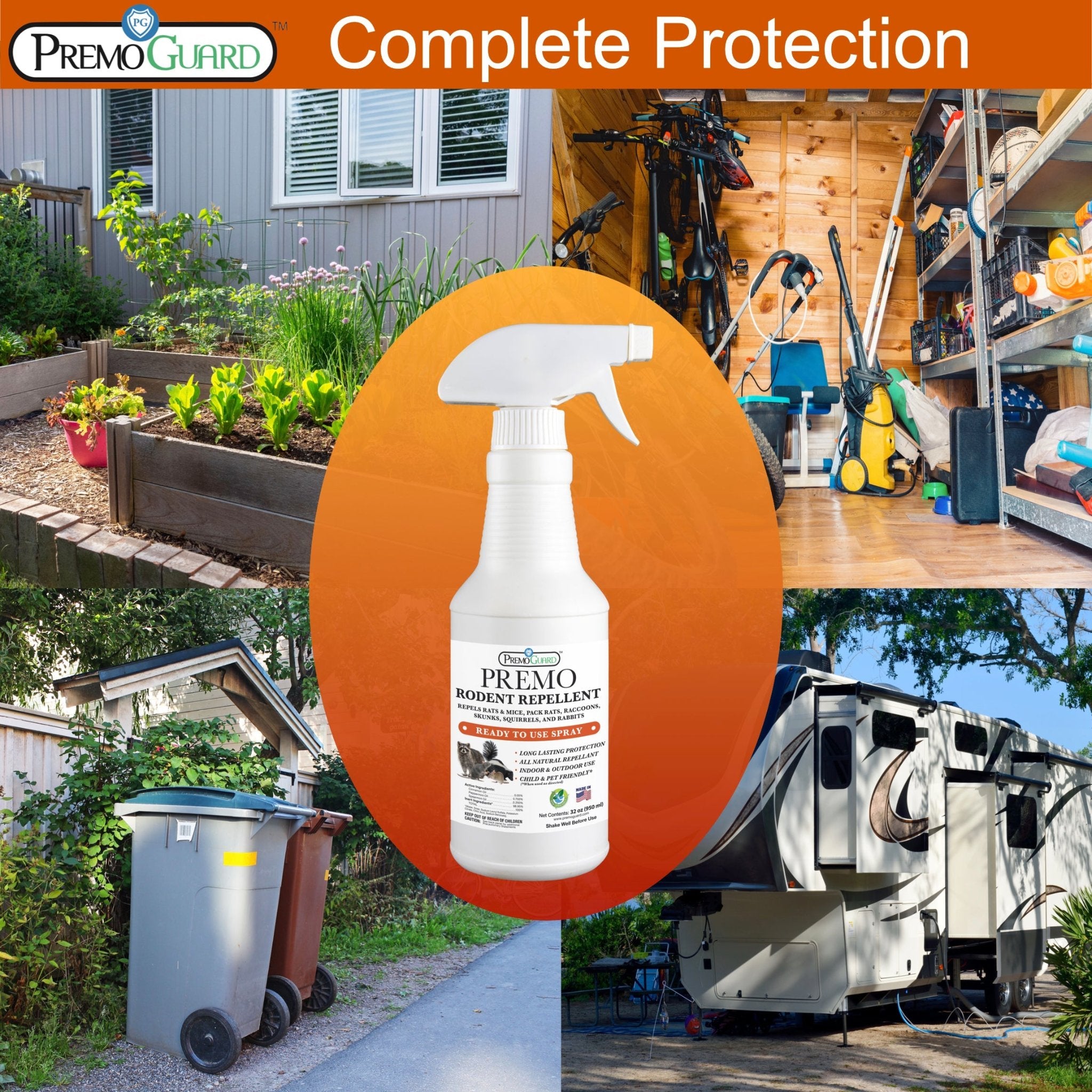 Rodent Repellent Spray By Premo Guard - 32 oz - Image 10