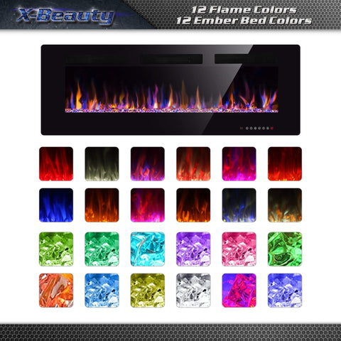 Recessed Electric Fireplace Heater