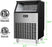 R.W.FLAME Commercial Ice Maker Machine,200 lbs /24 hrs with 48 Pounds Storage Capacity