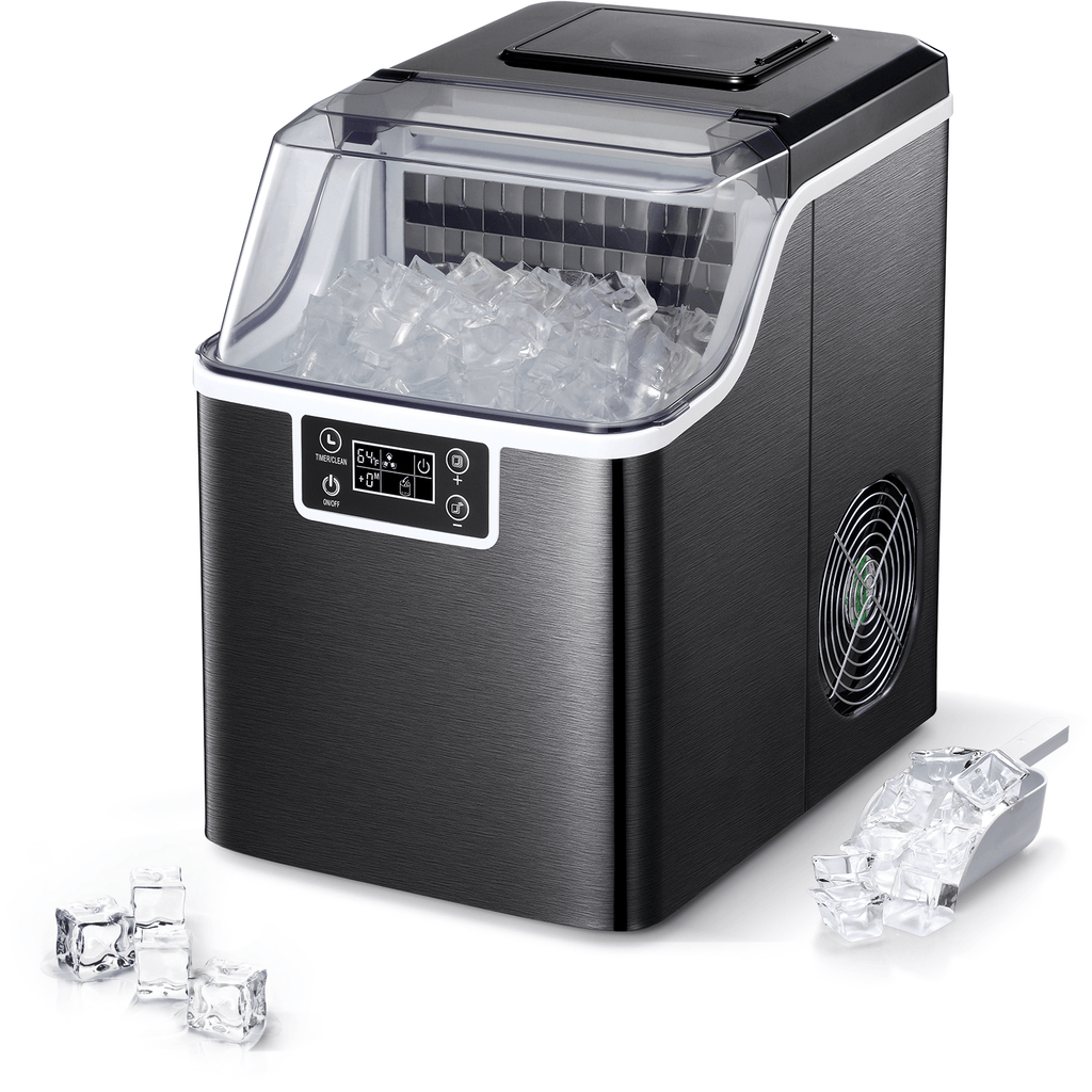 Counter top Ice Maker Machine,40LBS/24H Compact Ice Machine with Self- –  agluckyshop