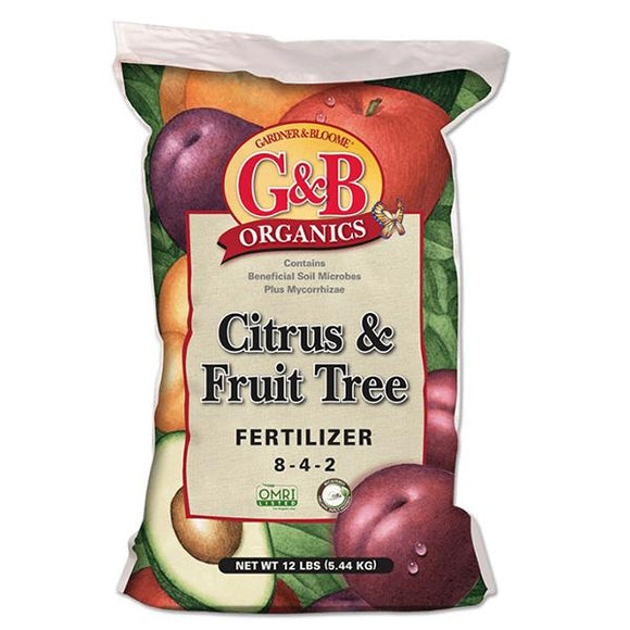Ploeg bijlage heerser G&B Organics - Citrus & Fruit Tree Fertilizer (8-4-2) | C&J Gardening Center
