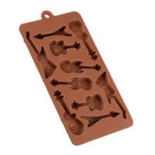 Load image into Gallery viewer, 10 Cavity Base Guitar Silicone Mould