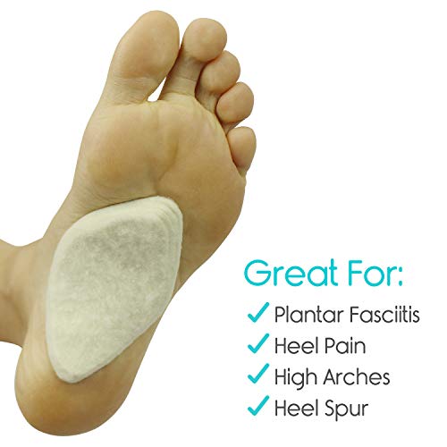 adhesive arch support pads