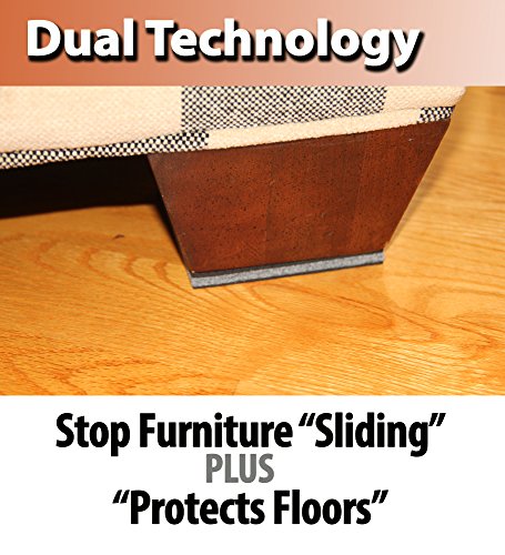 Non Slip Furniture Pad Grippers Stops Slide No Nails No Glue