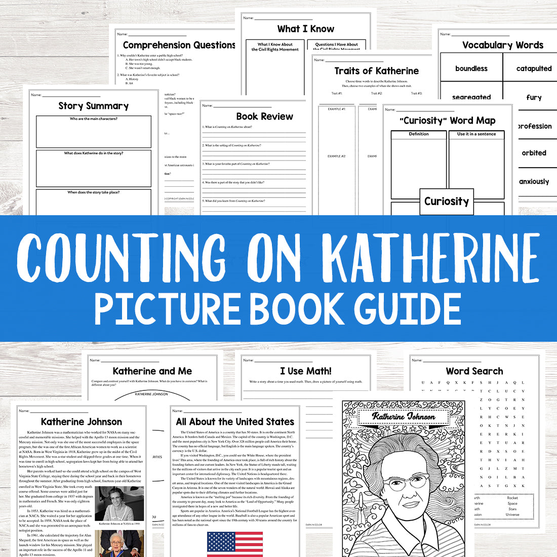 counting on katherine by helaine becker