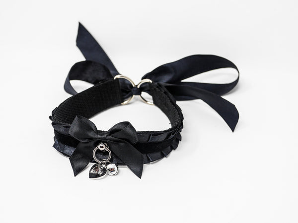 Lace Bell Collar Unleash Inner Kitten Feature – Kinky Cloth