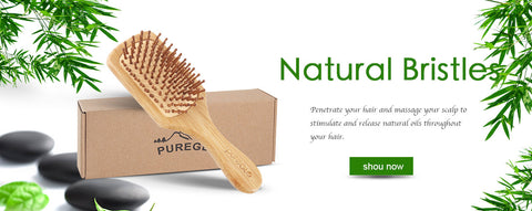 bamboo hair brush