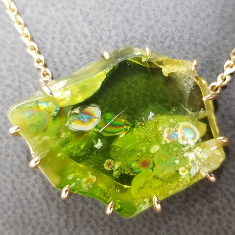 Peridot crystal