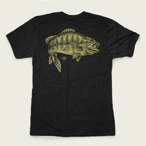 Largemouth Bass Species T-Shirt Heather Green L