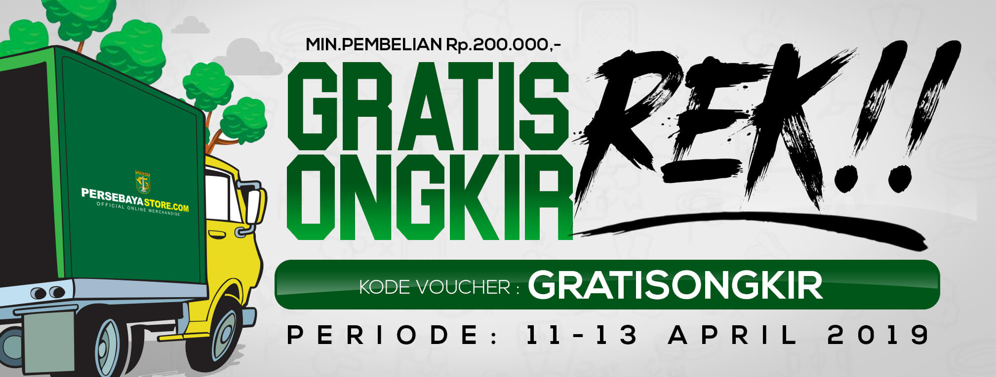 gratis ongkir persebaya