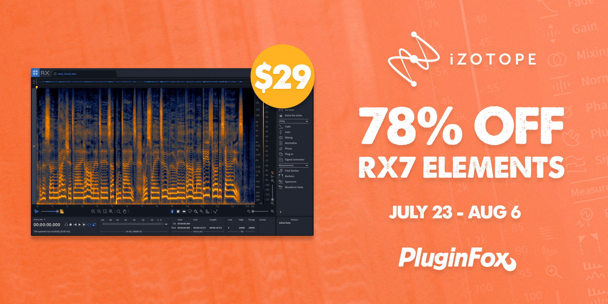 izotope rx 6 elements sale