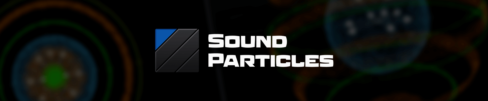 Sound Particles Banner