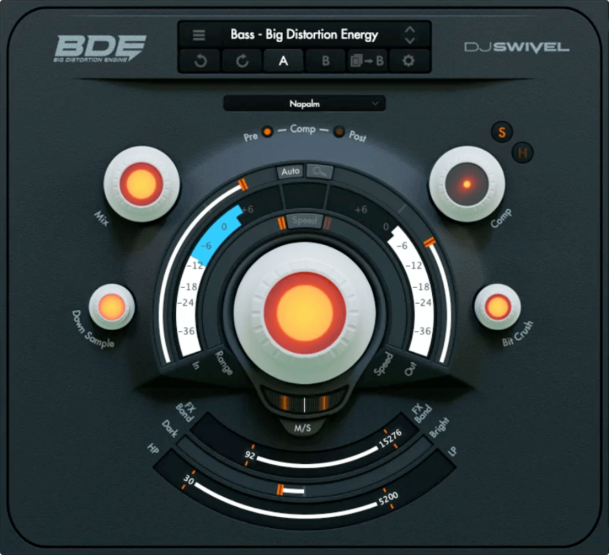 DJ Swivel BDE Big Distortion Engine • PluginFox