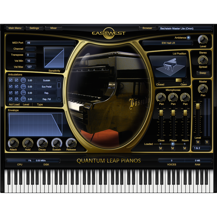 East West Pianos Bechstein D-280 Platinum Edition • PluginFox