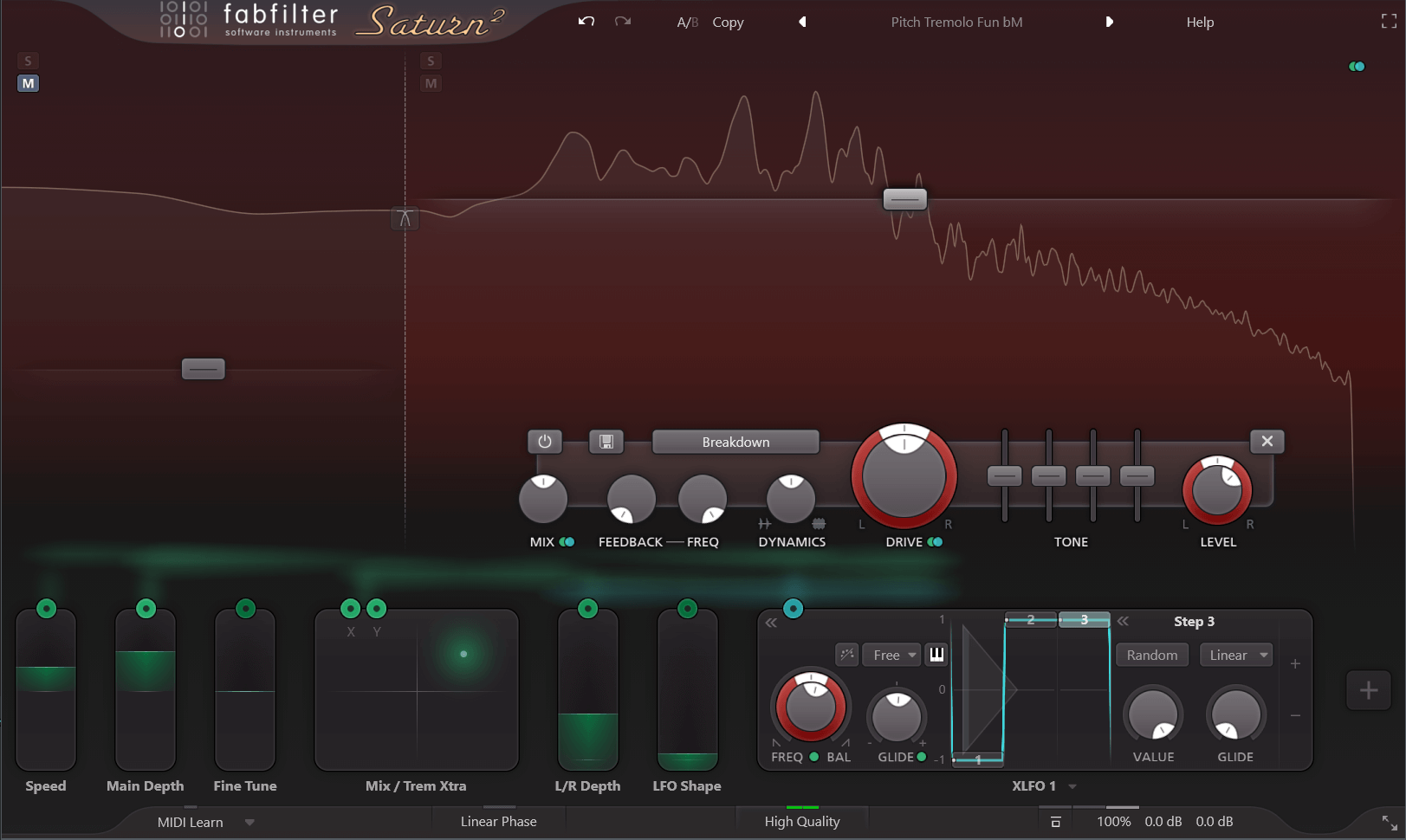 fabfilter saturn as channel strip